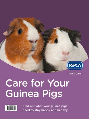 cover image of Care for Your Guinea Pigs (RSPCA Pet Guide)